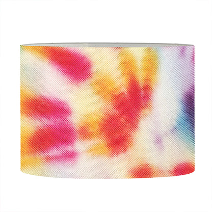 Bright Swirl Tie Dye Print Drum Lamp Shade