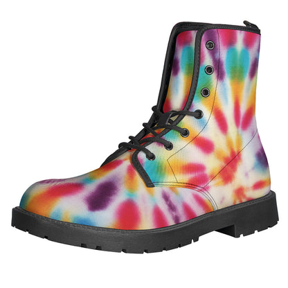 Bright Swirl Tie Dye Print Backpack