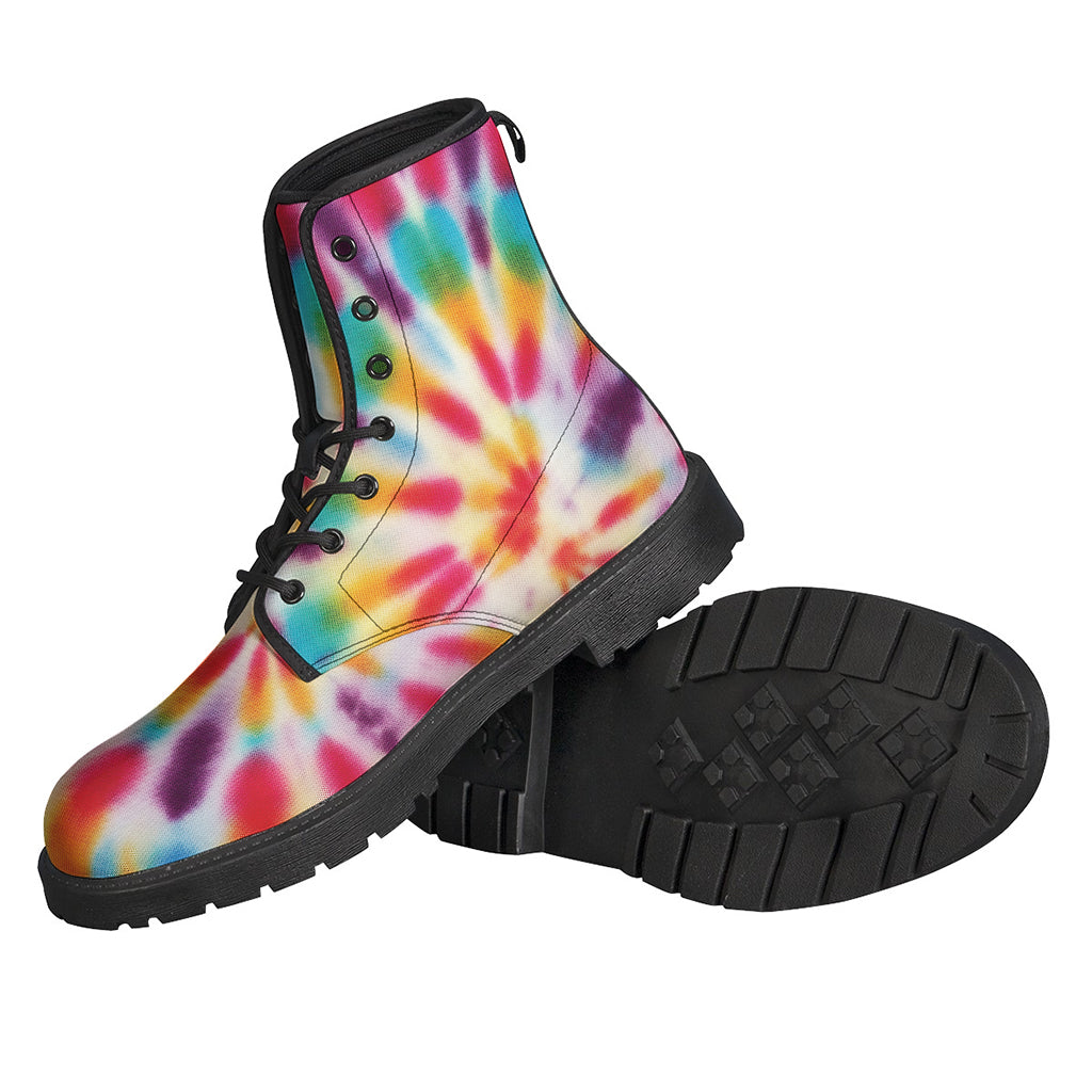 Bright Swirl Tie Dye Print Backpack