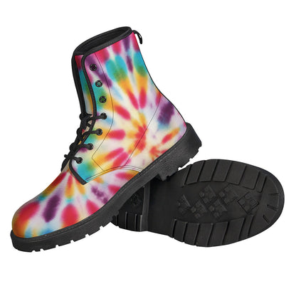 Bright Swirl Tie Dye Print Backpack