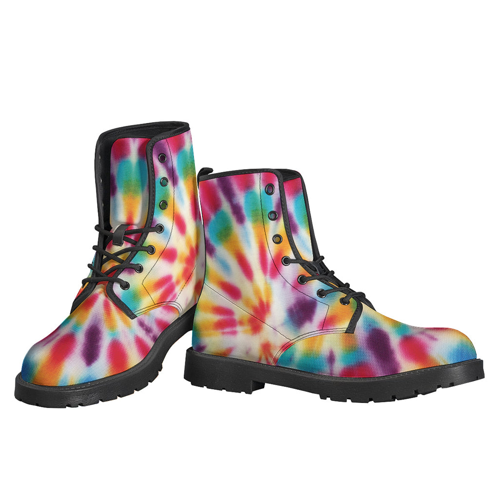 Bright Swirl Tie Dye Print Backpack