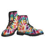 Bright Swirl Tie Dye Print Backpack