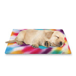 Bright Swirl Tie Dye Print Pet Cooling Mat Cover