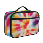Bright Swirl Tie Dye Print Portable Lunch Bag
