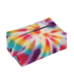 Bright Swirl Tie Dye Print Rectangle Tissue Box Cover