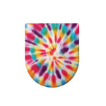 Bright Swirl Tie Dye Print Toilet Lid Cover