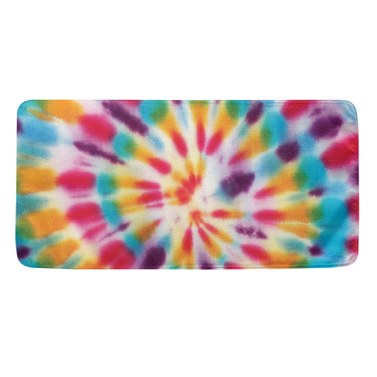 Bright Swirl Tie Dye Print Towel