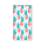 Bright Zig Zag Pineapple Pattern Print Baby Crib Sheet