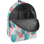 Bright Zig Zag Pineapple Pattern Print Backpack