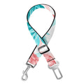 Bright Zig Zag Pineapple Pattern Print Dog Seat Belt