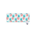 Bright Zig Zag Pineapple Pattern Print Extended Mouse Pad