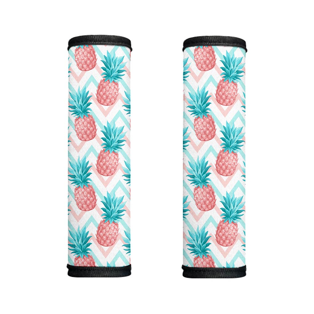 Bright Zig Zag Pineapple Pattern Print Handle Covers