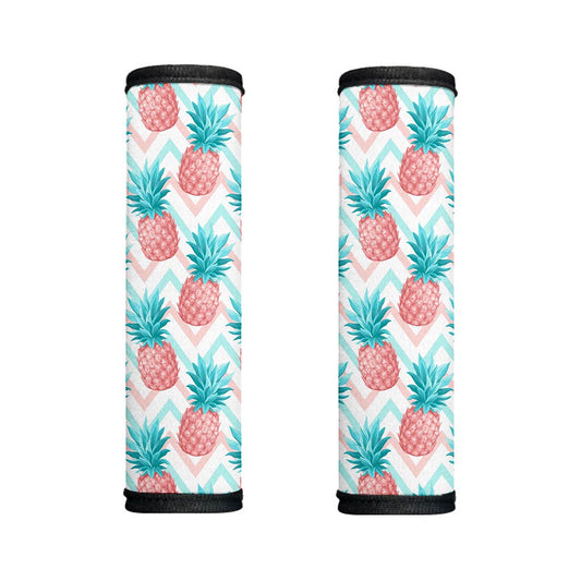 Bright Zig Zag Pineapple Pattern Print Handle Covers