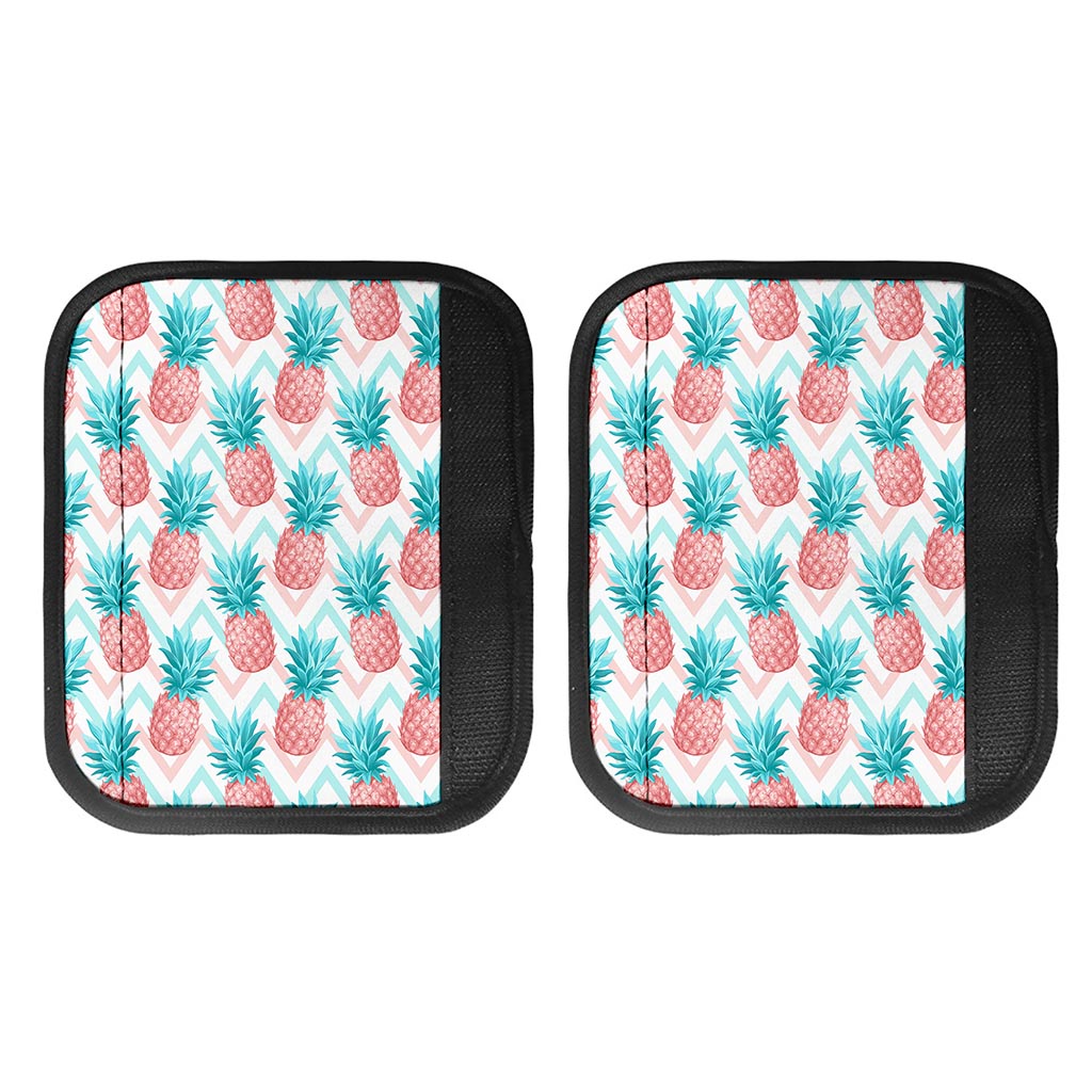 Bright Zig Zag Pineapple Pattern Print Handle Covers