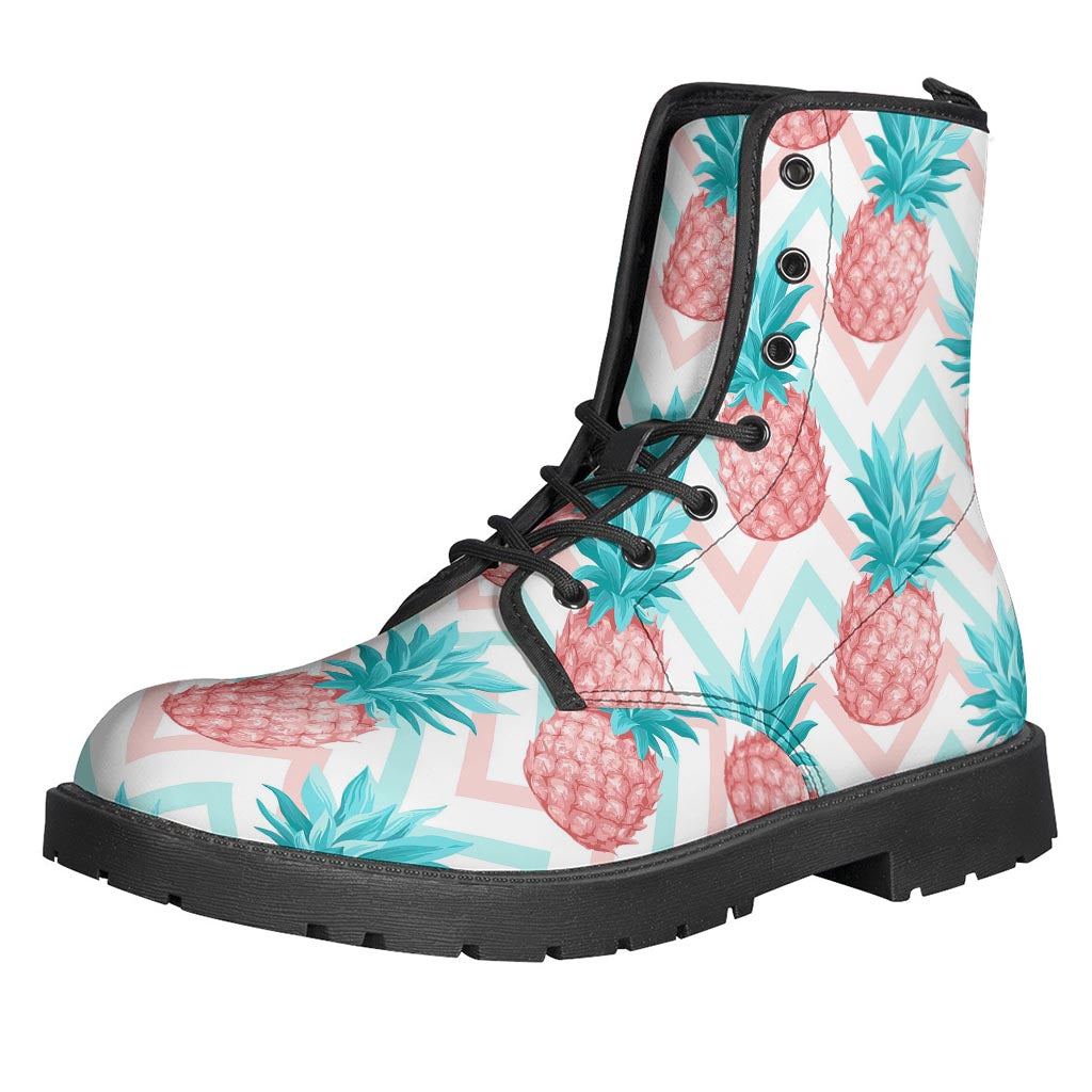 Bright Zig Zag Pineapple Pattern Print Backpack