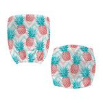 Bright Zig Zag Pineapple Pattern Print Office Chair Cover