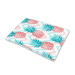 Bright Zig Zag Pineapple Pattern Print Pet Cooling Mat Cover