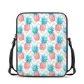 Bright Zig Zag Pineapple Pattern Print Rectangular Crossbody Bag