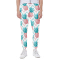 Bright Zig Zag Pineapple Pattern Print Joggers