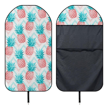 Bright Zig Zag Pineapple Pattern Print Waterproof Car Seat Cover