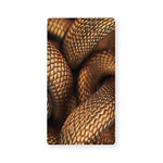 Bronze Snake Print Baby Crib Sheet