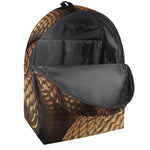 Bronze Snake Print Backpack