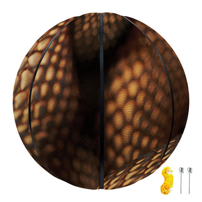 Bronze Snake Print Basketball