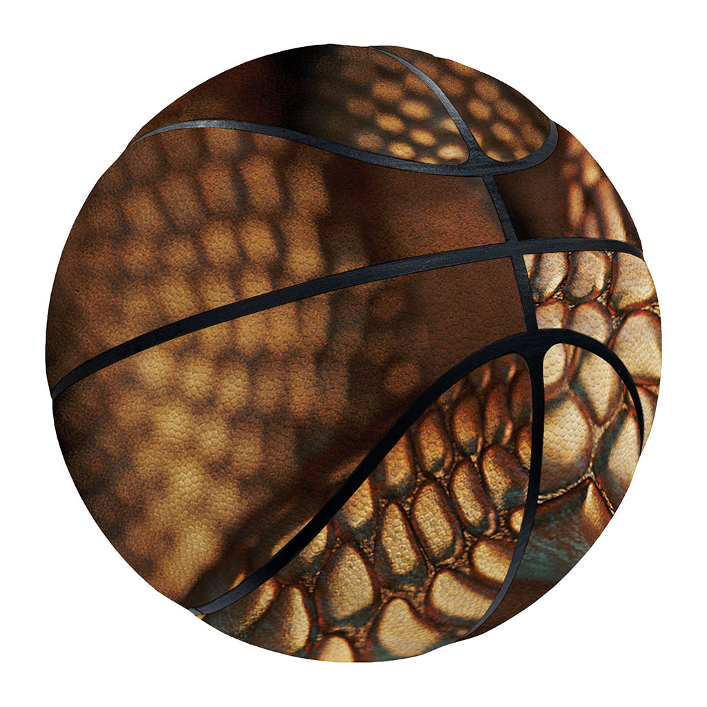 Bronze Snake Print Basketball
