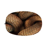 Bronze Snake Print Car Side Mirror Covers
