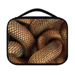 Bronze Snake Print Classic Bible Case