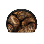 Bronze Snake Print Coin Purse