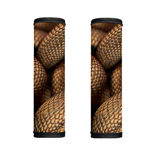 Bronze Snake Print Handle Covers