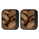 Bronze Snake Print Handle Covers