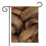 Bronze Snake Print House Flag
