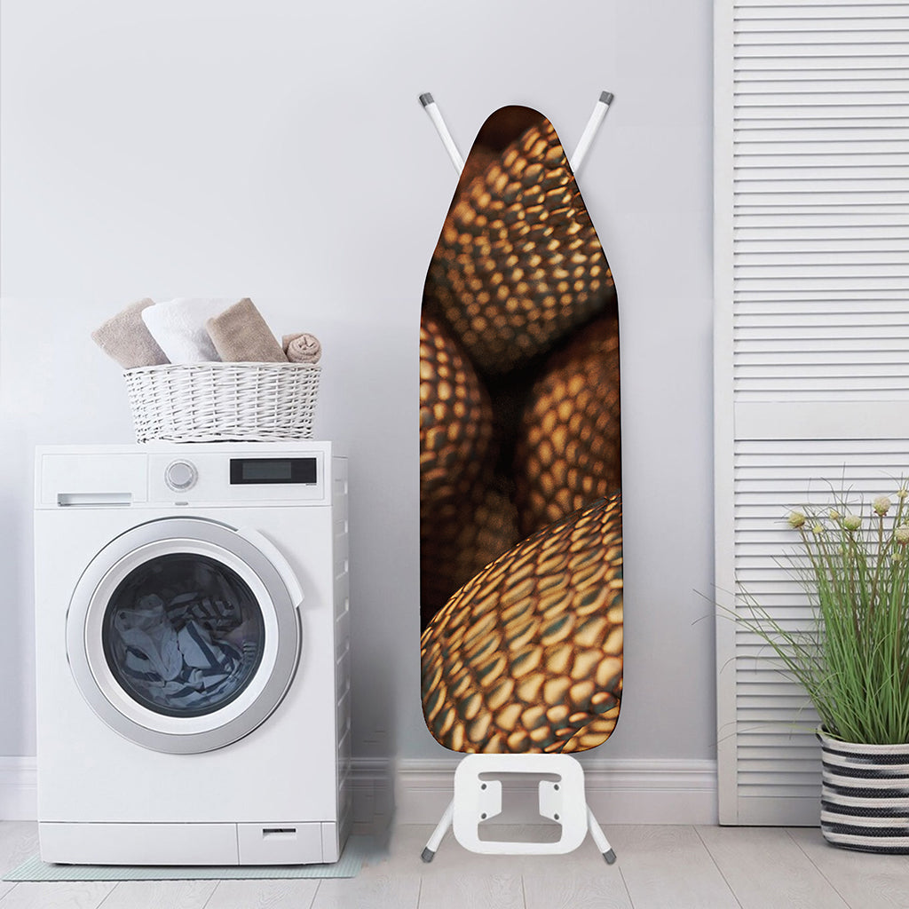 Bronze Snake Print Ironing Board Cover