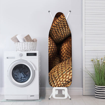 Bronze Snake Print Ironing Board Cover
