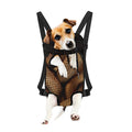 Bronze Snake Print Pet Carrier Backpack