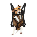 Bronze Snake Print Pet Carrier Backpack