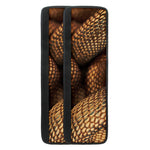 Bronze Snake Print Refrigerator Handle Covers