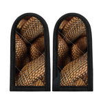 Bronze Snake Print Skillet Handle Cover