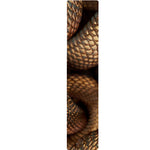 Bronze Snake Print Table Runner