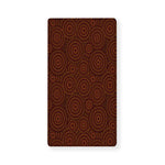 Brown Aboriginal Dot Pattern Print Baby Crib Sheet