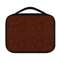 Brown Aboriginal Dot Pattern Print Classic Bible Case
