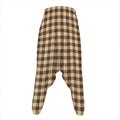 Brown And Beige Buffalo Check Print Hammer Pants