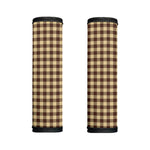 Brown And Beige Buffalo Check Print Handle Covers