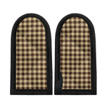 Brown And Beige Buffalo Check Print Skillet Handle Cover