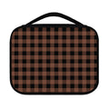 Brown And Black Buffalo Check Print Classic Bible Case