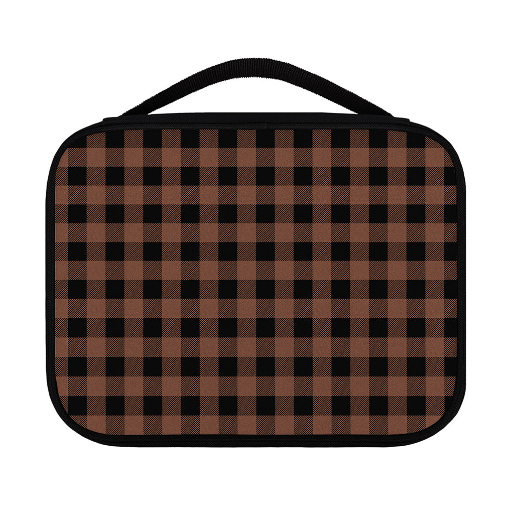 Brown And Black Buffalo Check Print Classic Bible Case