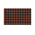 Brown And Black Buffalo Check Print Polyester Flag