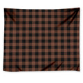 Brown And Black Buffalo Check Print Tapestry